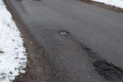 Asflaltowany odcinek ulicy Małkowskiego