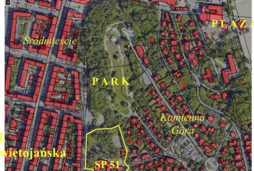 mapa śródmiescie - sp51