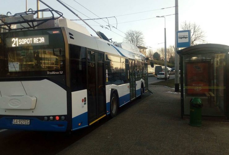 Trolejbus w Orłowie