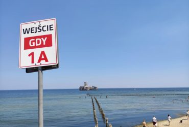 Plaża Babie Doły… gotowa na sezon 2021? 15 Wejście 1A na plaży w Babich Dołach - Gdynia