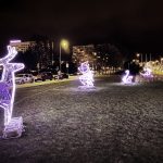 Świąteczna iluminacja 2021 na Skwerze Kościuszki