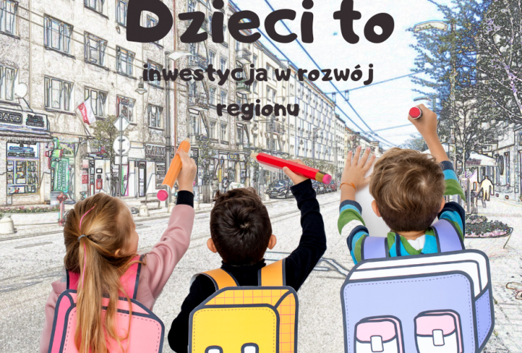 Finansowanie edukacji w Gdyni 15 Ilustracja: dzieci to inwestycja w rozwój regionu