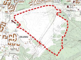 Lokalizacja planu zagospodarnowania obszaru między ulicą Szewczenki, Krauzego i Chwarznieńską