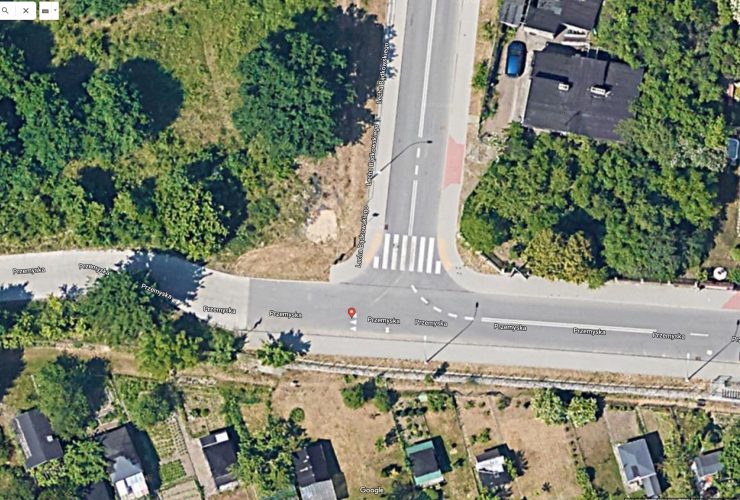 zrzut ekranu: Google Maps, przemyska 34