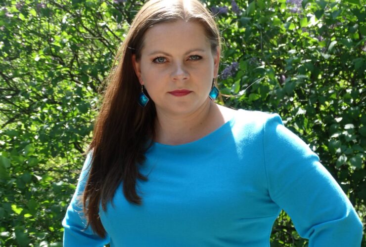 Na zdjęciu Aleksandra Kosiorek, radczyni prawna, która poważnie myśli o startowaniu w wyborach na prezydentkę Gdyni