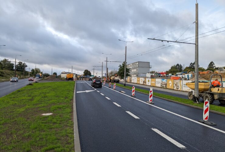 Węzeł Karwiny Gdynia - październik 2023