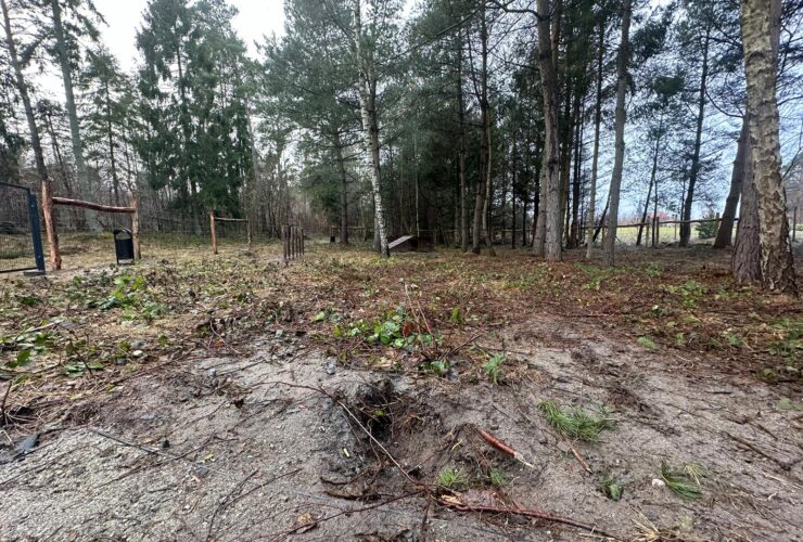 Wybieg dla psów w dzielnicy Chwarzno-Wiczlino przy ul. Wyszyńskiego 2023