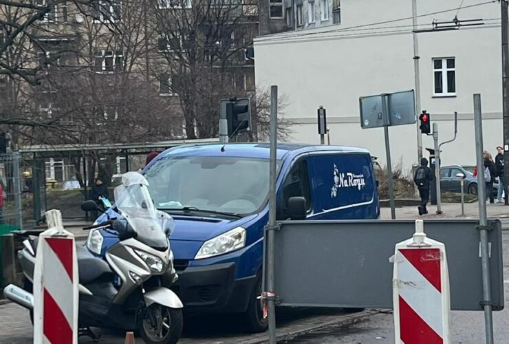 Gdynia Działki Leśne ul. Wolności. blokady 2024