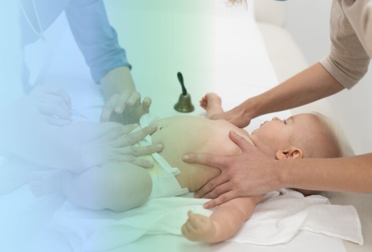 male dziecko u pediatry