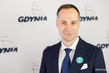 Dawid Biernacik, radny Gdyni (fot. Karol Stańczak) www.gdynia.pl
